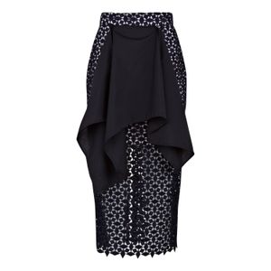 Boutique Kaotique Black Lace Skirt — Handmade