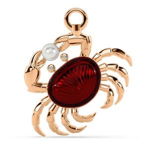 Onia Metallic Crab's Treasure Charm