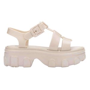Melissa Metallic Neutrals Ella Platform Sandal