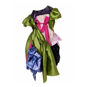 Miro Misljen Green Versatile Antoinette Dress