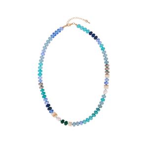 Saachi Blue Beaded Necklace