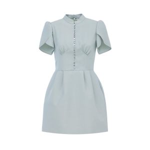 Georgette Blue Timeless Mini Dress