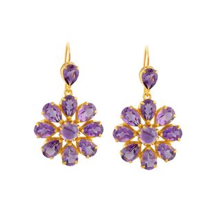 Emma Chapman Jewels Boston Amethyst Dangle Earrings