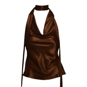 The Ethos Studio Brown Nicholette Top