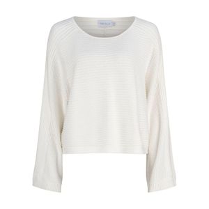 Dref White Limber Sweater