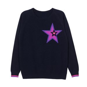 Cove Blue Star Cashmere Jumper