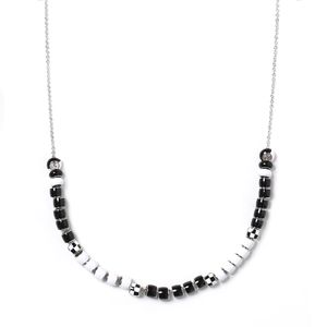 Pinnole Brown Shooting Stars Necklace