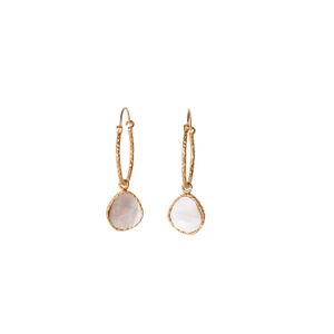 Christina Greene Metallic Mini Hoop Earrings