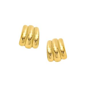 Mickey's Girl Metallic Golden Monroe Waterproof Earrings