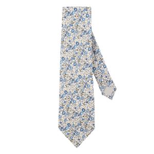 LE COLONEL Blue Liberty Eloise Chardon Tie for men