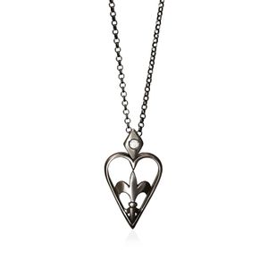 Myrto Katramadou Jewellery Metallic Heartshield – Pendant-Plated