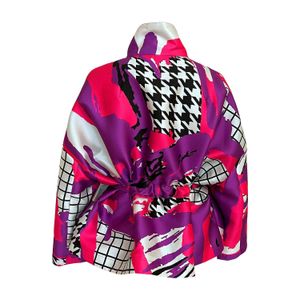 Maxjenny Pink Square Boxy Jacket