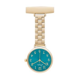 Bermuda Watch Company Blue Annie Apple Meraki Link Nurse Fob Watch