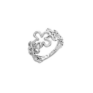 Lucy Quartermaine Metallic Solid Sterling Splash Ring