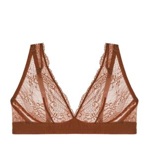 Journelle Brown Sapna Plunge Bralette Cannelle