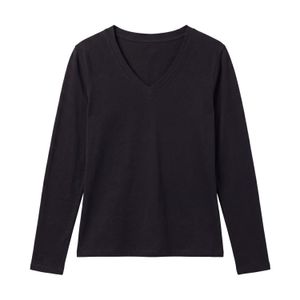 Brodie Cashmere Blue Long Sleeve V Neck