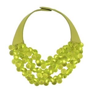 Fairchild Baldwin Yellow The Bubble Chartreuse Necklace