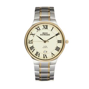 Bermuda Watch Company Metallic Hugo Schwarze Kahlo And Bracelet Watch for men