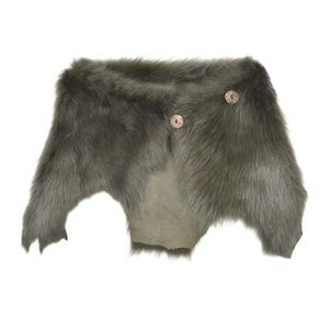 Owen Barry Green Sheepskin Shrug Scarf Ailsa Wrap