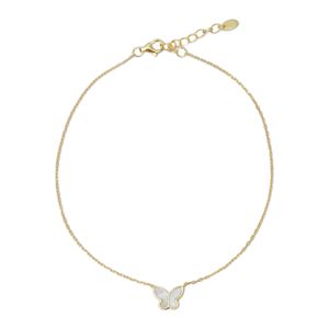 Argento Vivo Metallic The Mop Butterfly Anklet
