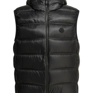 Moncler Black Panestrel Sleeveless Jacket for men