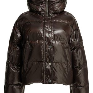Pinko Black Nylon Jacket