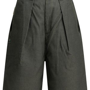Kapital Grey Century Denim Kome-Kome Shorts for men