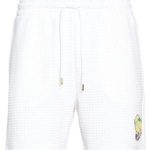 Casablanca White Shorts & Bermuda Shorts Polyester, Cotton, Elastane for men