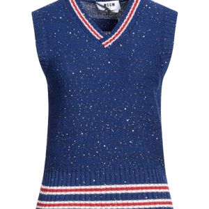 MSGM Blau Pullover