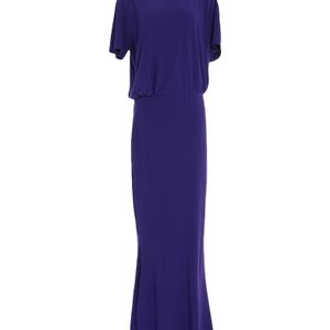 Robe longue Norma Kamali en coloris Violet