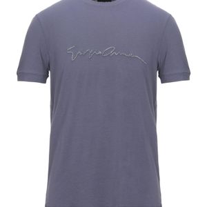 T-shirt Giorgio Armani pour homme en coloris Violet