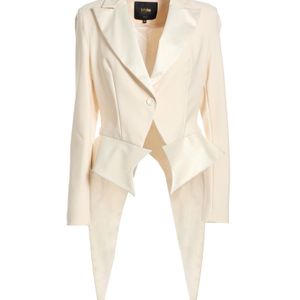 Babylon Natural Blazer Polyamide, Elastane