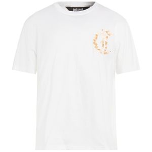 Just Cavalli White T-Shirt Cotton for men