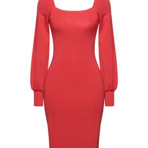 Pinko Rot Kurzes Kleid