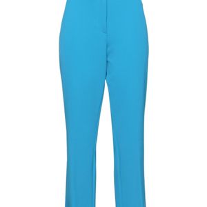 SOLOTRE Blue Pants Polyester, Elastane
