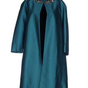 Kiton Blue Overcoat