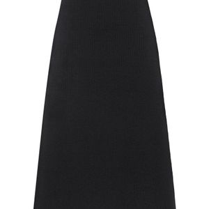 Falda midi Balenciaga de color Negro