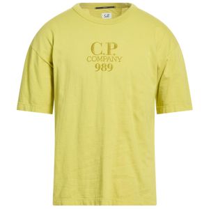 C P Company Yellow T-Shirt Cotton for men