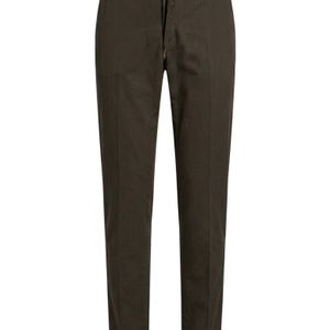 Briglia 1949 Grey Dark Pants Cotton, Linen, Elastane for men