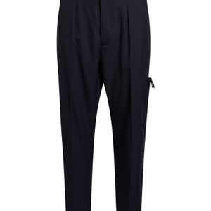 Gazzarrini Blue Midnight Pants Polyester, Virgin Wool, Elastane for men
