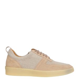 Aurélien Natural Sneakers Leather, Textile Fibers for men