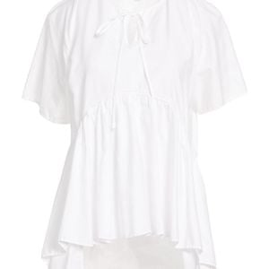 ALESSIA SANTI White Top Cotton
