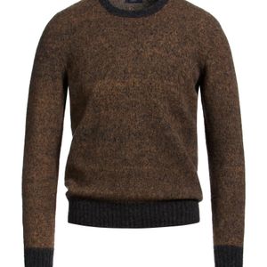 Drumohr Brown Sweater Lambswool for men