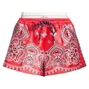 Sandro Red Shorts & Bermuda Shorts Polyester