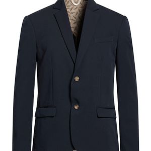 Imperial Blue Blazer Polyester, Viscose, Elastane for men