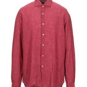 Camicia di Xacus in Rosso da Uomo