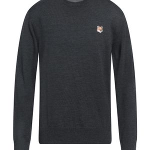 Maison Kitsuné Blue Charcoal Sweater Wool for men