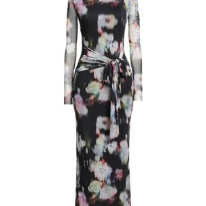 Gaelle Paris Black Maxi Dress