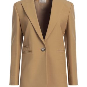 Tod's Natural Blazer Acetate, Viscose, Wool