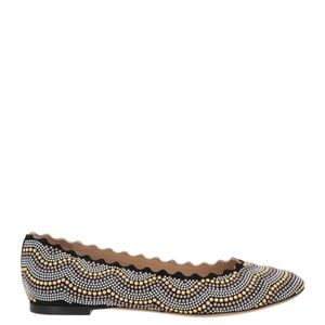 Chloé Grey Ballet Flats